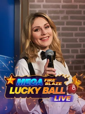 Mega Fire Blaze Lucky Ball Live — en vivo de Playtech