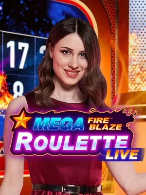Mega Fire Blaze Roulette Live — ruleta de Playtech